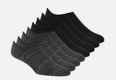 Calcetín deportivo Skechers para hombre 16 pares plantilla acolchada negro talla 8-12 Foto 1 de 4