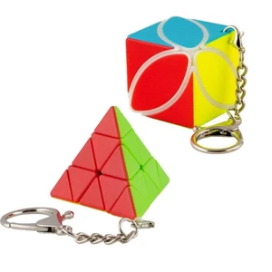 QIYI Puzzle Cube Keychain - Key Ring Cube - Picture 1 of 3