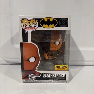 Funko Pop! Heroes: Deathstroke #386 Hot Topic Exclusive - Picture 1 of 6