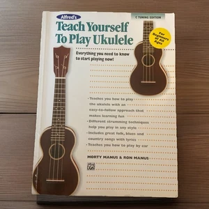 Alfred's Teach Yourself to Play Ukulele: C Tuning: DVD and CD NEW NO TAGS - Picture 1 of 8