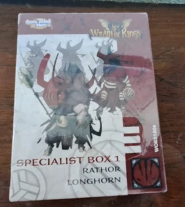 Wrath of Kings House Nasier Specialist Box 1 Neu Sealed Rathor Longhorn - Bild 1 von 1