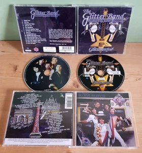 2x The GLITTER BAND CD Albums / Glitteresque & Paris Match / FREE UK P&P - Foto 1 di 3