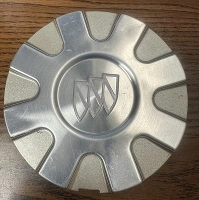 Buick Lesabre Park Avenue 2001-2004 OEM tapacubos tapa central rueda cepillada 9594139 Foto 1 de 3