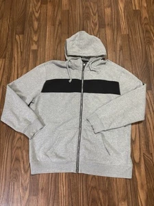Nautica Men's Full Zip Up Sweatshirt Hoodie * THICK * Size XXL * Front Pockets - Picture 1 of 11