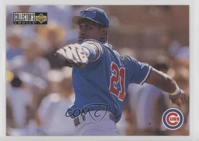 1996 Upper Deck Collector's Choice Team Checklist Sammy Sosa #403 - Image 1 of 2