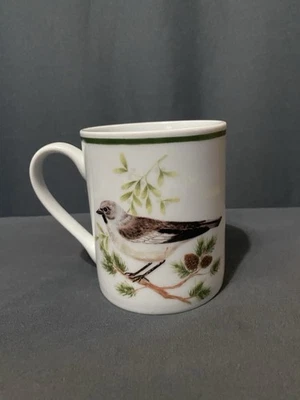 Taza de porcelana AMERICAN ATELIER en el bosque de Navidad patrón #5199 Foto 1 de 4