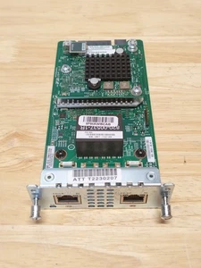 Modulo DSP CISCO NIM-2MFT-T1/E1 V05/W Cisco PVDM4-32U64 V02 73-15448-04 - Foto 1 di 6