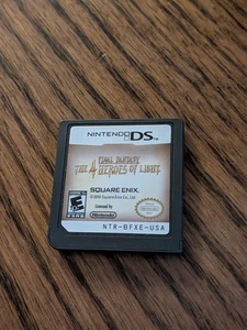 Final Fantasy: The 4 Heroes of Light (Nintendo DS) Nur Kassette Getestet - Bild 1 von 2