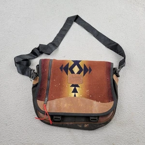Pendleton Messenger Bag Harding Pattern Woolen Mills Wool USA - Picture 1 of 18