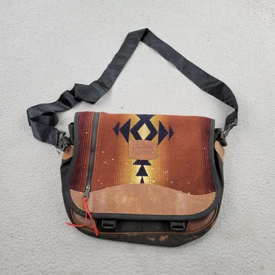 Pendleton Messenger Bag Harding Pattern Woolen Mills Wool USA - Image 1 of 4