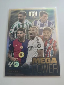 CARD MEGA POWER 441-MEGACRACKS-MGK SEASON 2025-2026-YAMAL-MBAPPE-ISCO-JULIAN ALV - Imagen 1 de 3