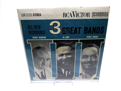 NEW/SEALED/Henry Mancini, Al Hirt, Perez Prado – 3 Great Bands /LPM-2722 JUKEBOX - Image 1 of 2