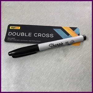Truco de magia de doble cruz tinta desaparece magia mago primer plano ilusiones truco - Imagen 1 de 24