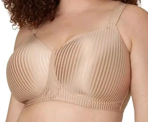 Playtex Secrets Allover glättender Vollfigur BH Gr. 38DD Style #4707 beige  - Bild 1 von 7