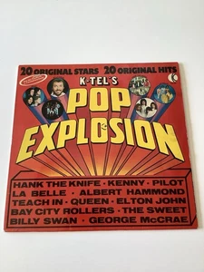 Queen, The Cats, uvm. K-tel's Pop Explosion - Original Hits 70s - 12“LP K-TEL DE - Bild 1 von 3