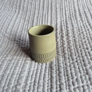 Denby Chevron Green Egg Cup - Picture 1 of 4