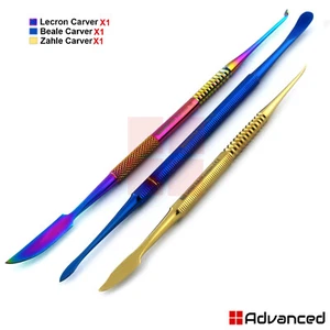 Multi Color Zahle,Beale,Lecron Wax Carvers Laboratory Technician Sculpting Tools - Picture 1 of 4