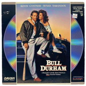 Bull Durham Laserdisc Kevin Costner Susan Sarandon ID6312OR 1988 - Picture 1 of 2