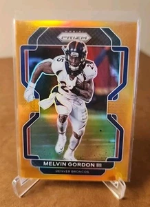 Melvin Gordon III 2021 Prizm Orange /249 Broncos - Picture 1 of 1