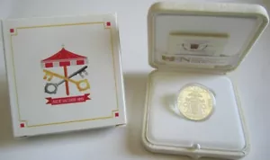 vaticano 5 euro silver proof sede vacante MMV-2005 - Picture 1 of 3