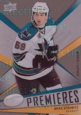 2008-09 UD Ice #111 Brad Staubitz