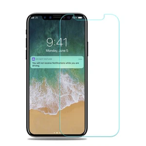 Displayschutz für Apple iPhone X/iPhone Xs Display Schutzglas Handy Schutzfolie - Bild 1 von 3