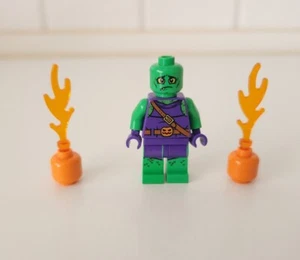 Lego Green Goblin minifigure (sh196) Spider-Man Hideout 10687 3626 *MISSING HAT* - Picture 1 of 14