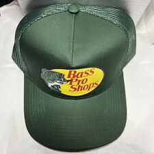 Dark Green Bass Pro Shops Mesh Trucker Cap