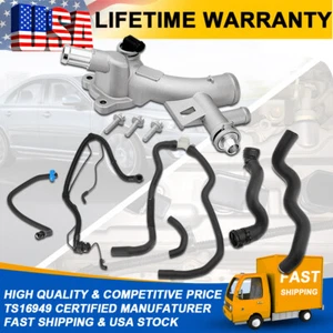 Engine Coolant Water Outlet & Radiator Hose &PCV Pipe for 11-16 Chevy Cruze 1.4L - Picture 1 of 15
