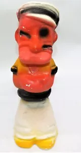 Popeye Chalkware Figure Antique / Vintage Large Carnival Prize Uncommon 9.75" - Picture 1 of 6