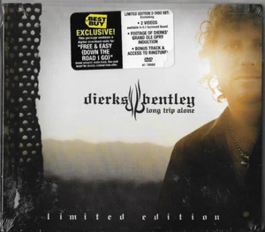 Dierks Bentley ~ Long Trip Alone - Limited Edition ~ CD+DVD ~ New Sealed! - Foto 1 di 2