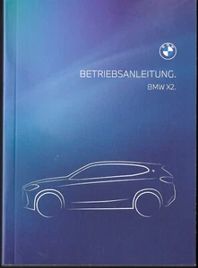 BMW X2 F39 manual de instrucciones 2022 manual de instrucciones manual de a bordo BA - Imagen 1 de 1