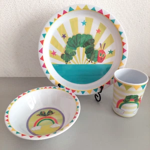 Gedalabels Kindergeschirr Teller Schale Becher - Die kleine Raupe Nimmersatt - Bild 1 von 4