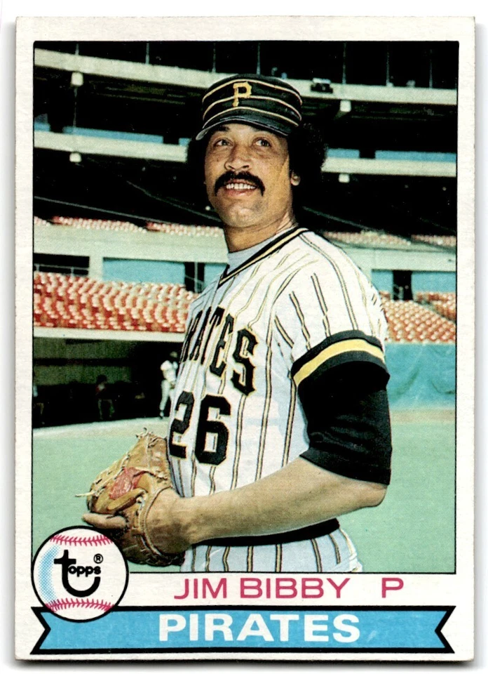 1979 Topps Jim Bibby . Pittsburgh Pirates #92 - Image 1 of 2