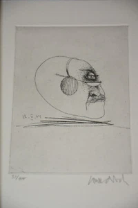 Paul WUNDERLICH (1927-2010) Radierung, signiert, nummeriert - Bild 1 von 6