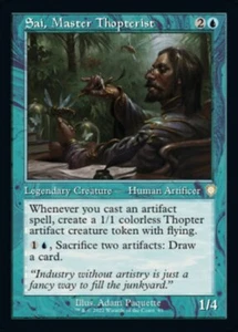 MTG SAI, MASTER THOPTERIST 93 EXC - SAYI, MAESTRO TOTTERISTA - BRC EN - MAGIC - Imagen 1 de 1