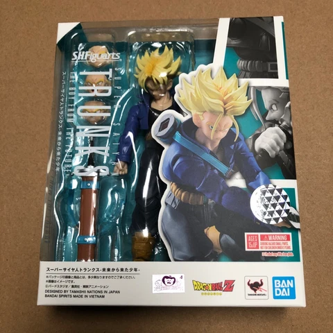 Dragon Ball Z S.H.Figuarts Super Saiyan Trunks Boy from the Future Action Figure Cover