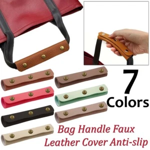 Shoulder Bag Handbag Handle Leather Wrap Covers Multipurpose Tote Shopping Bag - Picture 1 of 23