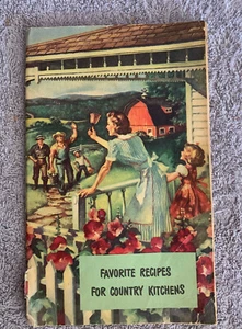 Favorite Recipes For Country Kitchens 1945 Cookbook General Foods Corp, Calumet - Picture 1 of 1