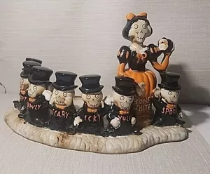 Yankee Candle Halloween MAZZO BIANCO porta barattolo-candele 2014 - Foto 1 di 10