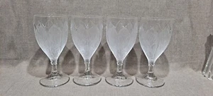 4 Cambridge Glass Arcadia 7" Iced Tea Goblets - Picture 1 of 4