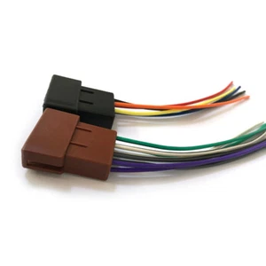 Radio enchufe hembra estéreo para automóvil cables ISO arnés adaptadores conector 12 V - Imagen 1 de 12