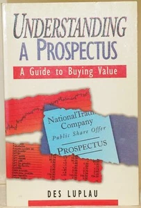 Understanding A Prospectus: A Guide To Buying Value – Des Luplau - Bild 1 von 4