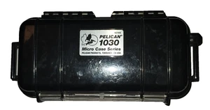 Pelican 1030 Black Clear Micro Case Water Proof - Picture 1 of 7