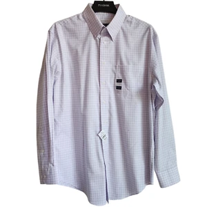16 34/35 Jos A Bank Traveler Dress Shirt Traditional New Button Down Lavender Sz - Picture 1 of 24