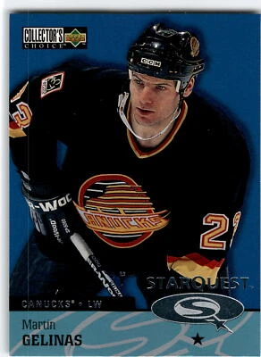 1997-98 Collector's Choice #SQ8 Martin Gelinas StarQuest - Image 1 of 2
