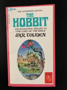 THE HOBBIT J.R.R. TOLKIEN 1937/SEPT 1969 BALLANTINE PB EUC DOLPHIN ED EXCELLENT - Picture 1 of 9