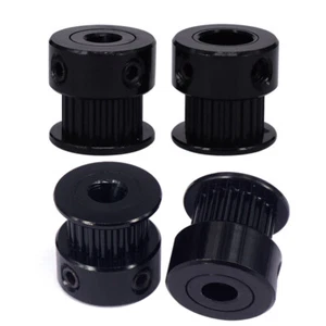 Polea de correa de distribución 2GT 16T 20T 6 mm aluminio ennegrecido impresora 3D engranaje extrusor - Imagen 1 de 9