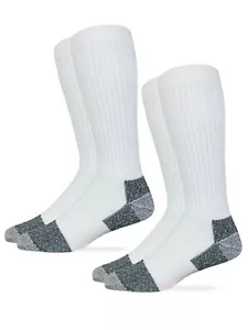 Carolina Ultimate Mens Tall Cotton Work Boot Socks 2 Pair Pack - Picture 1 of 6