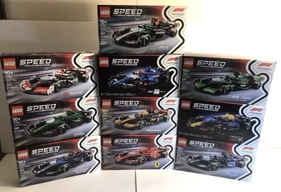 LEGO Speed Champions - F1 Formula 1 Full Wave 10 Sets 77242 - 77251 *BRAND NEW* - image 1 of 4